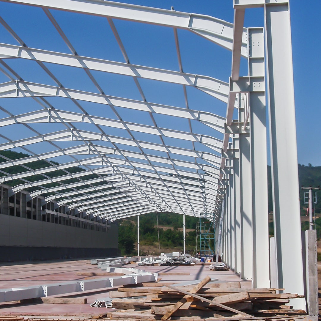 Additional building. Limak Konstrüksiyon объекты выполненные. Сакарья завод тирсан. Steel structure.